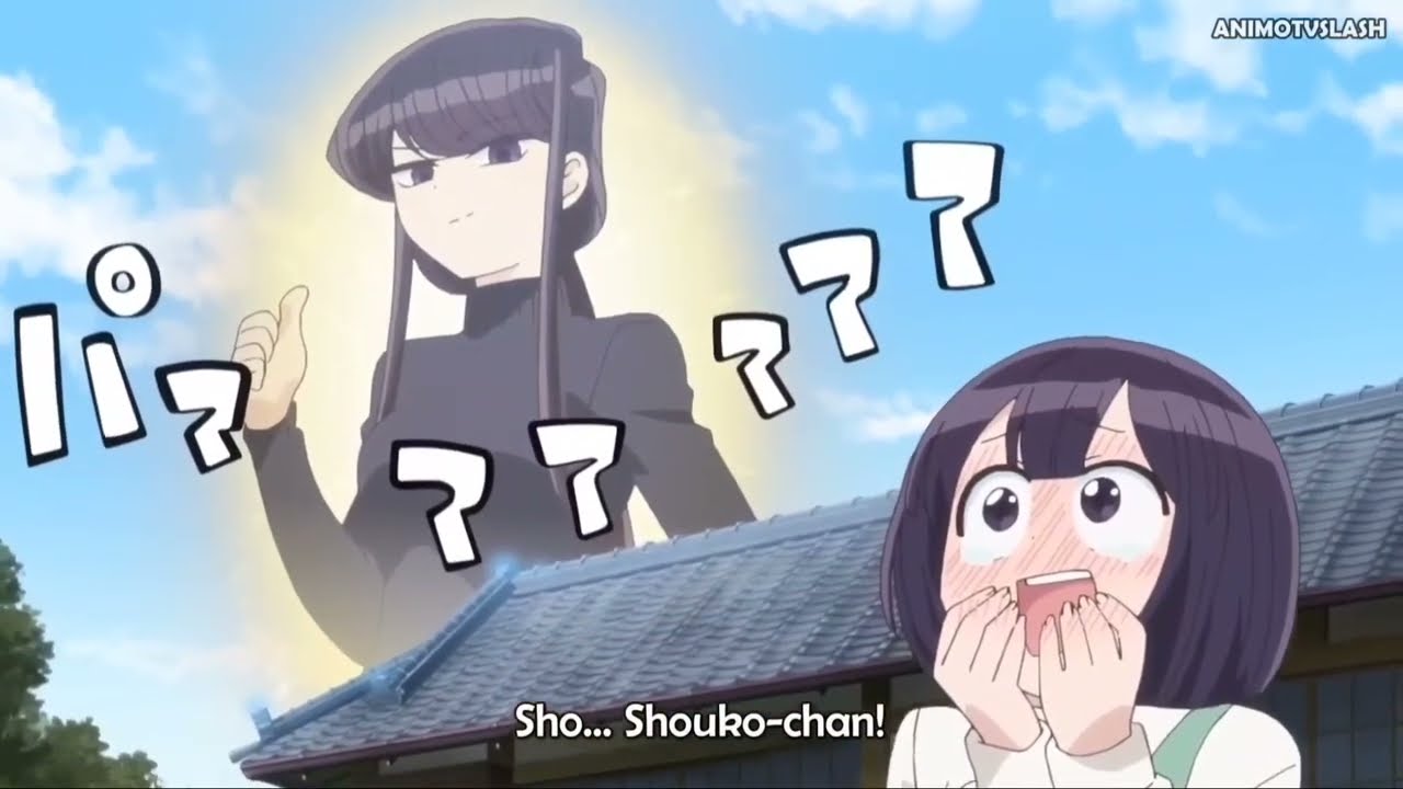 Komi-san playing hanafuda ~ Komi Can't Communicate S2 (Ep 5) 古見