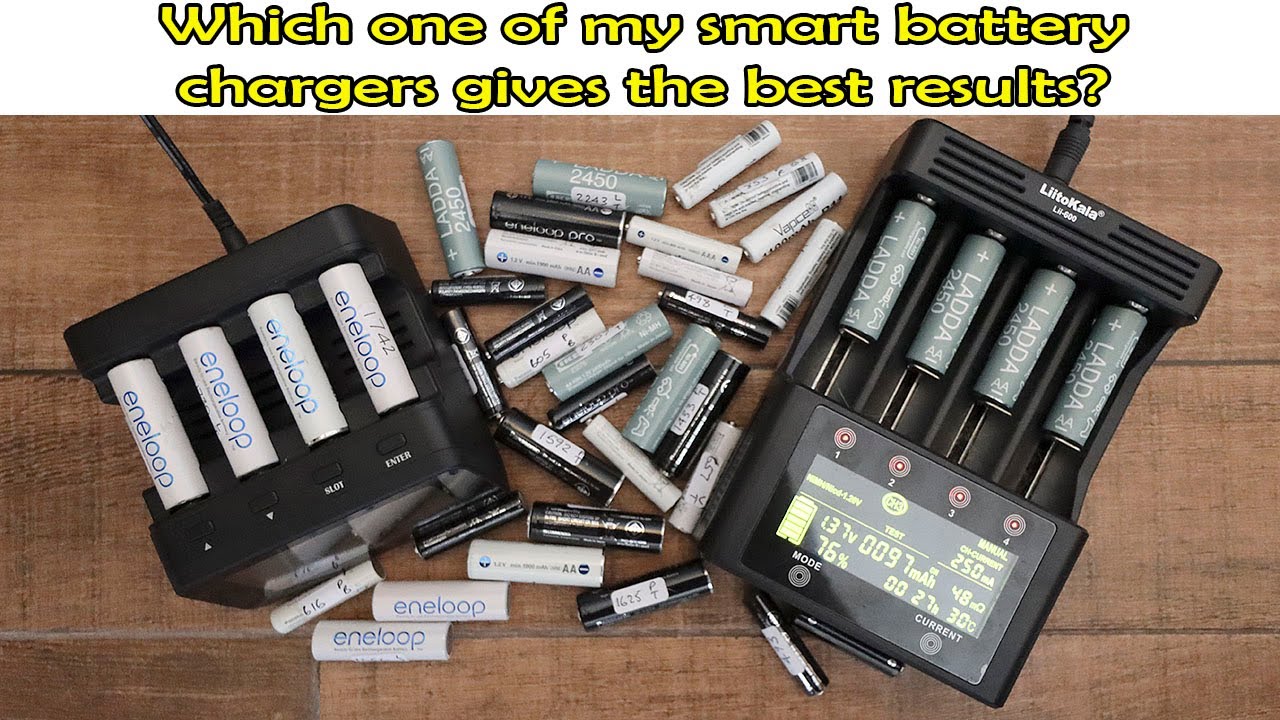 Smart Battery Charger Comparison: Powerex | Liitokala | Vapcell - YouTube