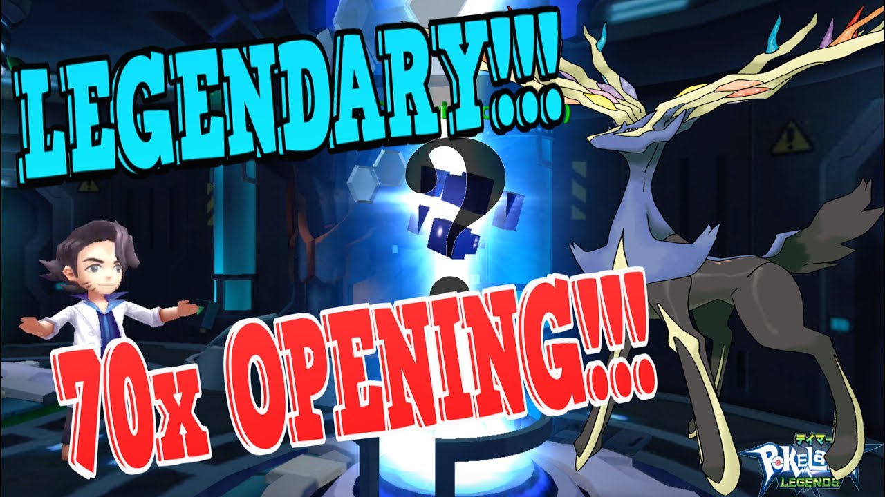 FATE WORLD/FANTASY TRAINER | LEGENDARY!! 70x Advanced Capsule Toy Opening!!(Pokeland Legends)