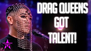 Drag Queens AMAZING Singing Auditions On Worldwide Got Talent!