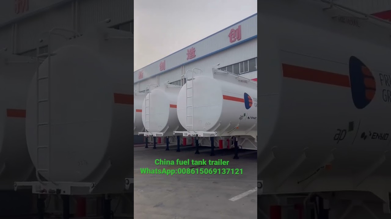 Made in China 3 axle 50000 liter fuel tank trailer for sale price
