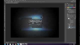 Photoshop CS6 Tutorial - Shatter effect on Text