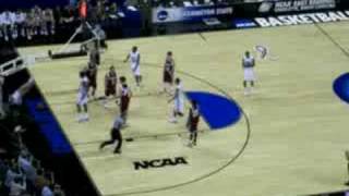 NCAA basketball game: UNC v. Washington State 2008 Sweet 16