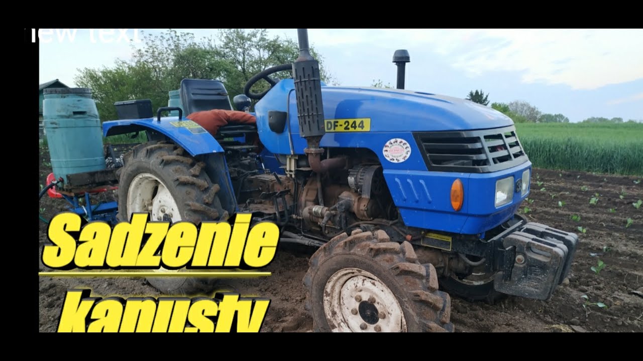 ✓Саджіння капусти 2020 { DONGFENG } та сажалка AGROMAX S237✓