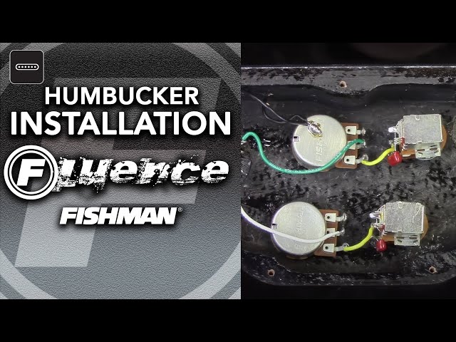 Humbucker Installation - YouTube