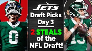 Jets Draft Braelon Allen \& Jordan Travis!!! Day 3 Draft Picks \& Reactions!