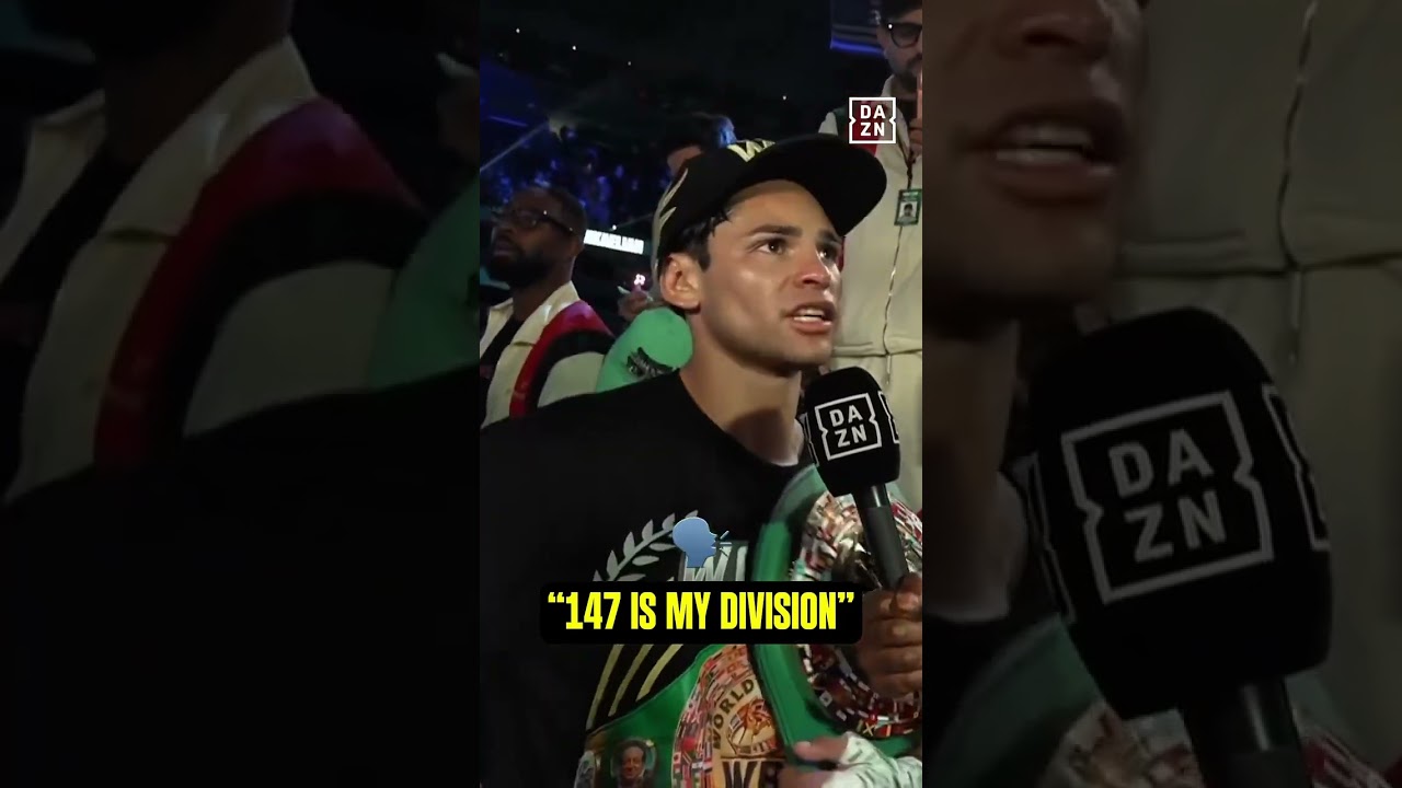 "147 is my DIVISION" RYAN GARCIA #shorts