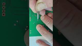 Pcb Via Riveting Without Tools  My Diy Screw Trick  diy