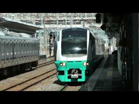 Ｅ６５３系常磐線特急フレッシュひたち２８号上野行き土浦駅到着