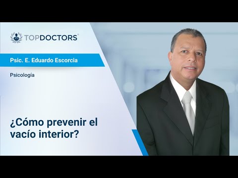 ¿Cómo prevenir el vacío interior?