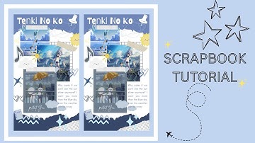 DIGITAL SCRAPBOOK TUTORIAL WITH CANVA #canvatutorial