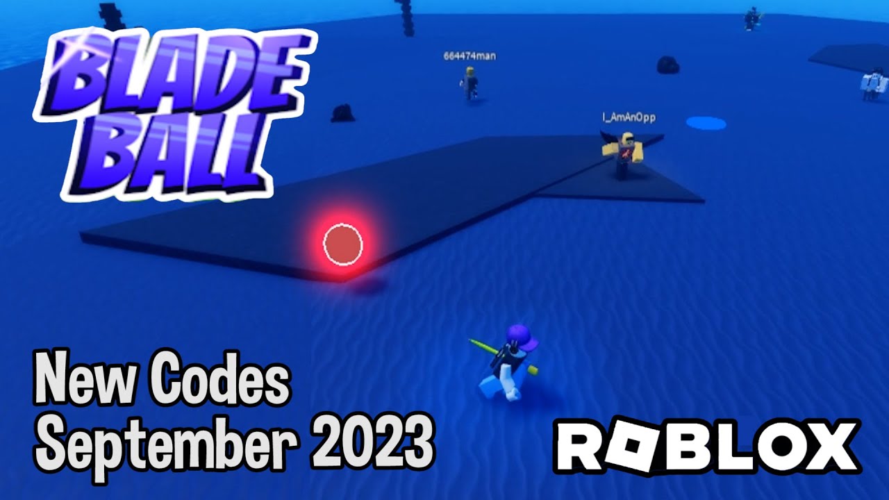 Roblox Blade Ball New Codes September 2023 