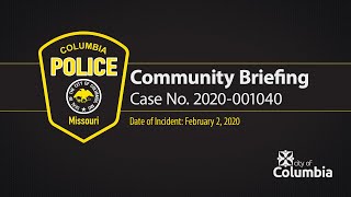 CPD Preliminary Community Briefing re Case No 2020-001040