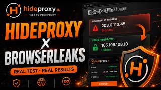 HIDEPROXY X BROWSERLEAKS | Real Fingerprint Test & IP Check