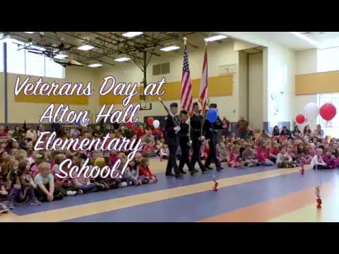 Veterans Day at Alton Hall Elementary School!