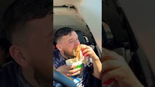 IN-N-OUT MEETS WINGSTOP RANCH! #shorts  #innout #wingstop #mukbang #eatingshow #shortsfeed