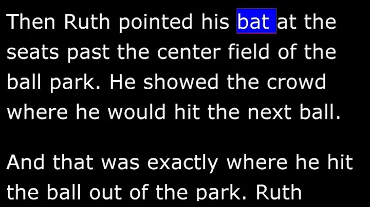 Babe Ruth: Basebollens legendar