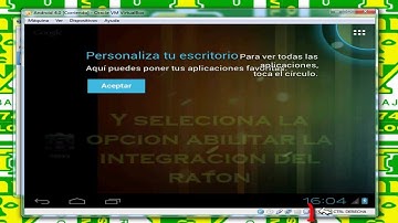 Instalar Android 4.0 en PC Con VirtualBox