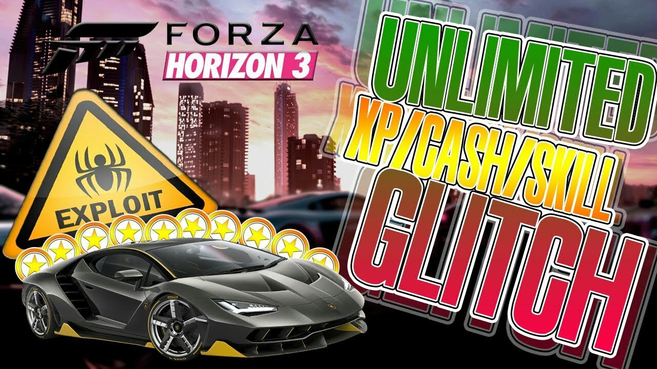 forza horizon 3 unlimited money