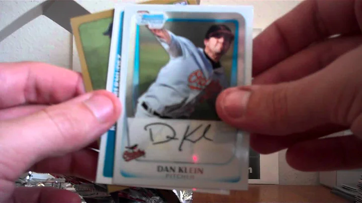 2011 Bowman Baseball Blaster Box Break Bryce Harper Contest