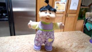 PLAY ALONG MY FIRST STEPS CABBAGE PATCH KIDS BABIES WALKING DOLL