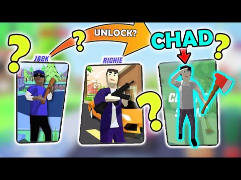 Unlock 3rd CHARACTER? in Dude Theft Wars - Gameplay 9 FHD (ANDROID)