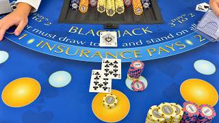 I WON THE BEST BLACKJACK BONUS BET VS DEALERS ACE IN $1,250,000 BUY IN HIGH LIMIT ROOM SESSION!
