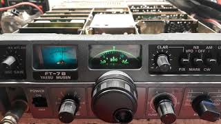 Pt2cob cláudio brasilia DF teste ft7b yaesu 07/04/2019