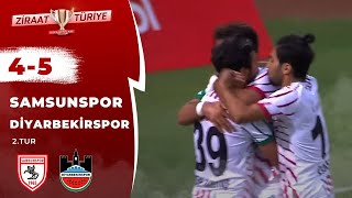 Samsunspor 4-5 Diyarbekirspor Maç Özeti (Ziraat Türkiye Kupası 2.Tur) / 21.09.2016
