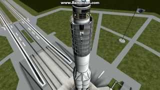 Saturn V fairing separation test