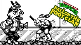 [Teenage Mutant Ninja Turtles Fall Of The Foot Clan] Game Boy - Longplay - on3mangames