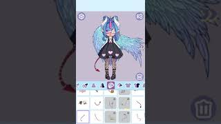 Monster girl avatar gameplay| cute monster dress up game| screenshot 5