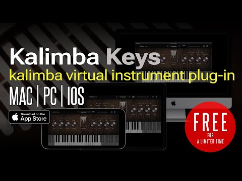 Kalimba Keys - AUv3 / AU /VST3 - Cross-platform Instrument Plug-in (Free for a limited time)