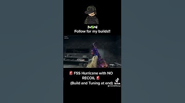 FSS Hurricane NO RECOIL #cod #mw2 #warzone #loadout #gun #viral #videogames #follow #youtube #gaming
