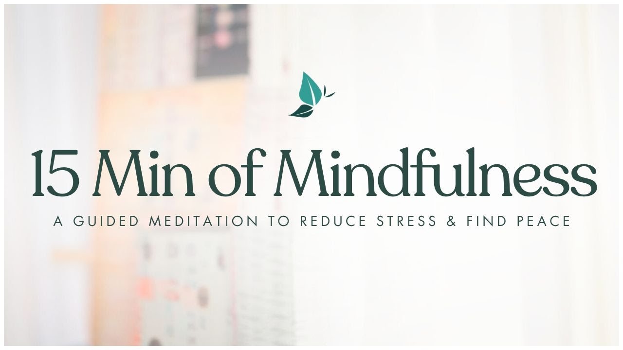 Reduce Stress with THIS 10 Minute Mindfulness Guided Meditation - YouTube