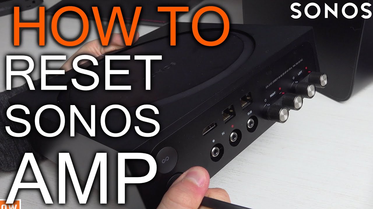 How to reset Amp -