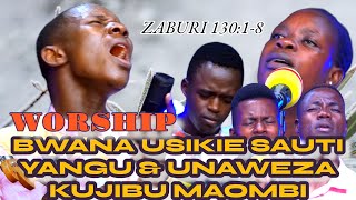 BWANA USIKIE SAUTI YANGU & UNAWEZA KUJIBU MAOMBI worship by Minister Danybless.