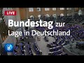 Bundestag: "Situation in Deutschland" | u.a. mit Merkel, Baerbock, Laschet, Scholz | via @phoenix