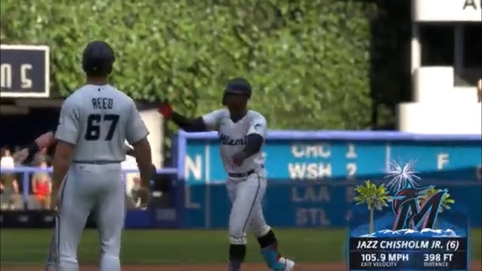 Jazz Chisholm and Josh Rogers got into a eurostep battle and I love it!  This is how baseball should work no more throwing at hitters
