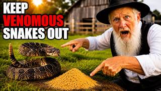 How to Keep VENOMOUS Snakes Out of Your Backyard... 10 Old AMISH Tricks That ACTUALLY Work