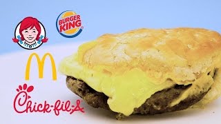 Fast-Food Breakfast Sandwich Taste Test
