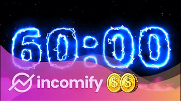 Electric Timer ⚡ 60 Minute Countdown | Visit INCOMIFY.NET