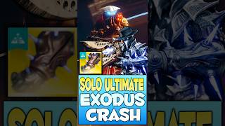 STASIS Warlock Ballidorse Wrathweavers Build! Solo Flawless Ultimate Exodus Crash | Destiny 2