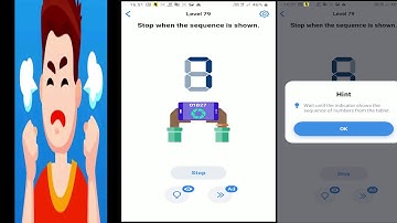 Easy Game Level 74: Stop when the sequence is shown.