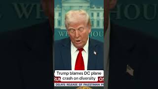 Trump suggests “diversity” caused FAA problems and DC plane crash