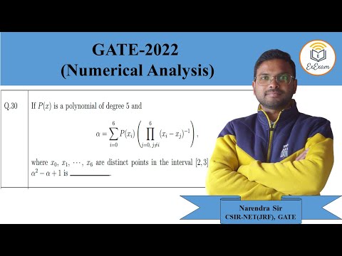 GATE-2022 Mathematics(MA) ||