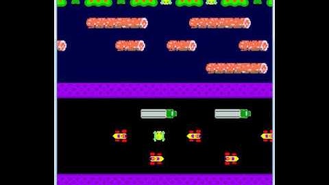 Qt Frogger clone gameplay demo