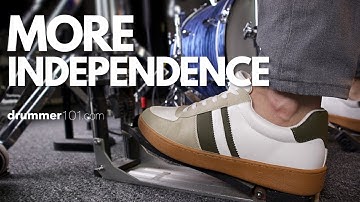 Left Foot Independence Exercises - Hi Hats Drum Lesson