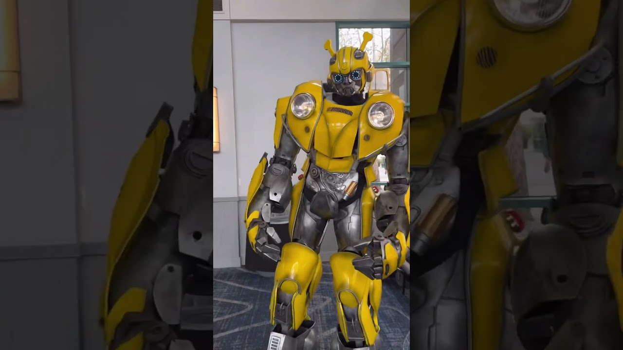 Think I should wear Bumblebee to the new TF movie? #cosplay #cosplayer #transformers #bumblebee