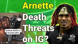 Video of Raiders Damon Arnette Making Threats on IG Emerges